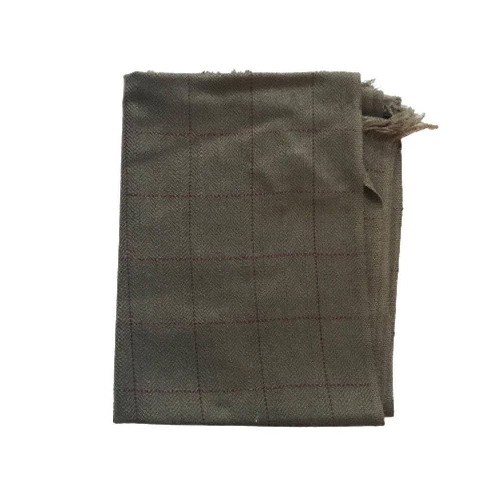 NEW Polo Ralph Lauren Wool Dress Scarf! Olive Green Herringbone Fringe 15 x 76